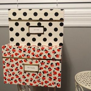 Kate Spade nesting boxes